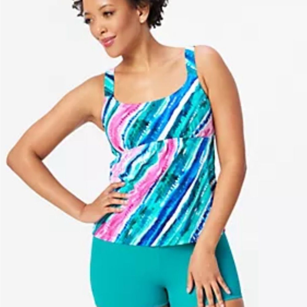 Kim Gravel x Swimsuits For All Tankini Set